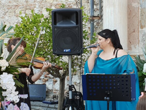 Cerimonia matrimonio cantante e violino